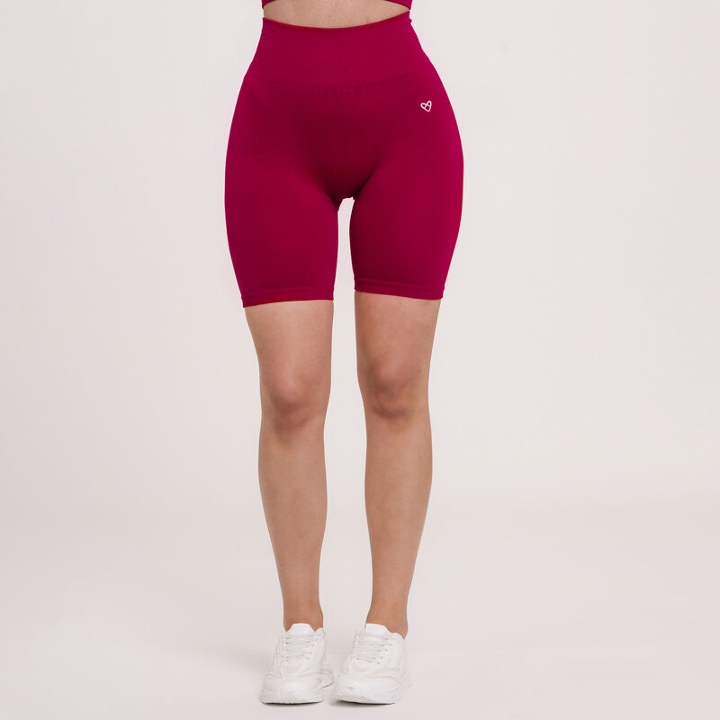 Flux Scrunch Shorts, Coral 